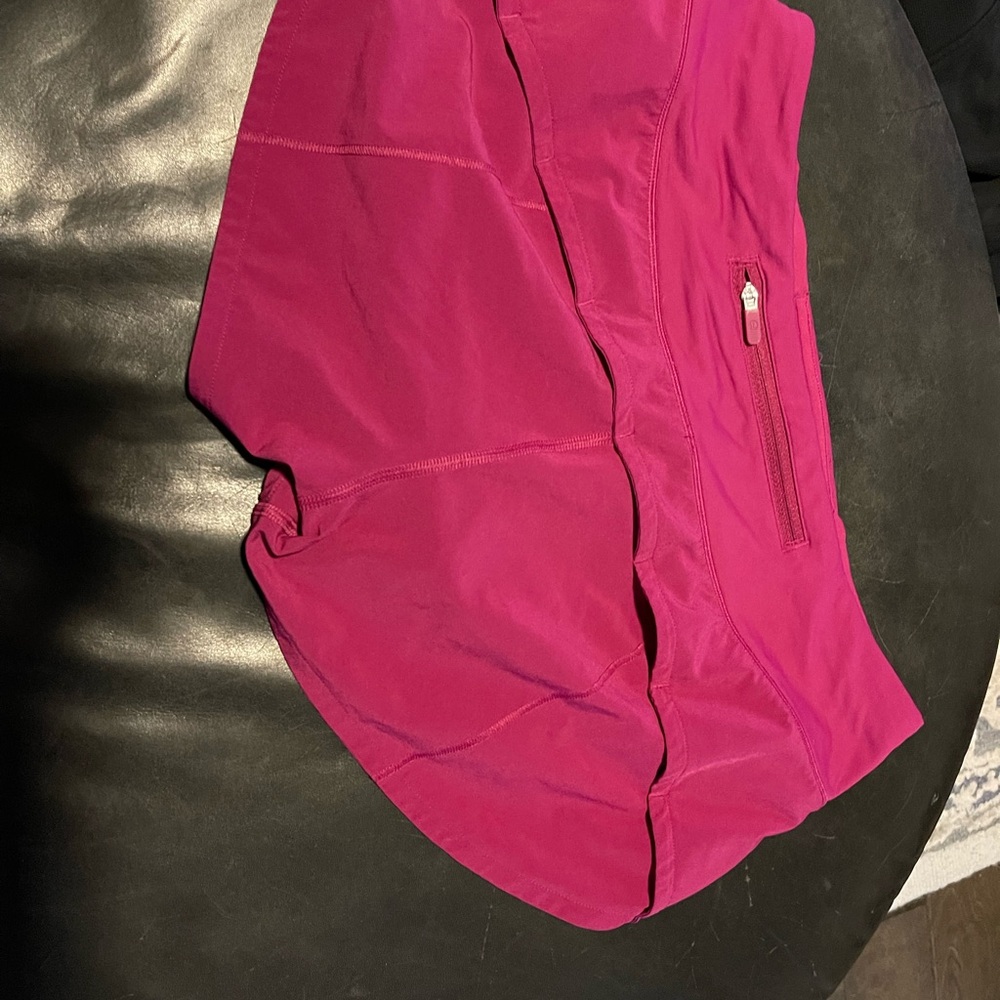 Lululemon Speed Up Magenta Shorts - 2.5 inch length